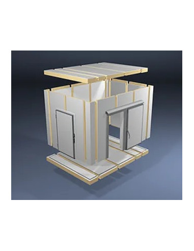 Chambre froide 1755x1950x2200H épaisseur 80mm