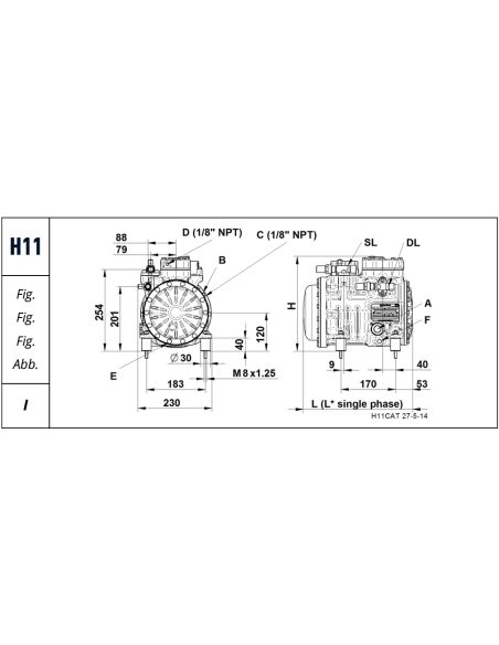 COMPRESOR DORIN H405CC
