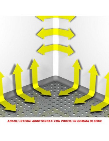 Kühlraum 1950x2340x2200H, Dicke 80mm