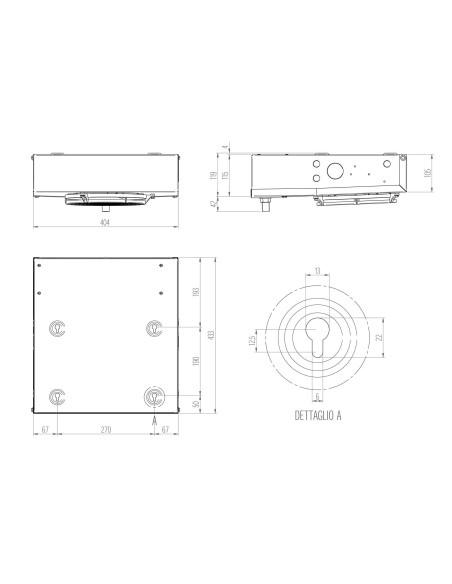 VENTILATED EVAPORATOR RSR1060BED RIVACOLD