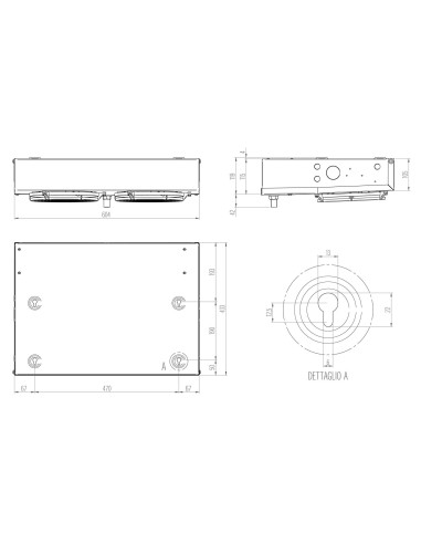 VENTILATED EVAPORATOR RSR2130ED RIVACOLD