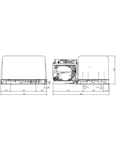 RIVACOLD SEM014Y011 MONOBLOCK-KÜHLSYSTEM (1400...
