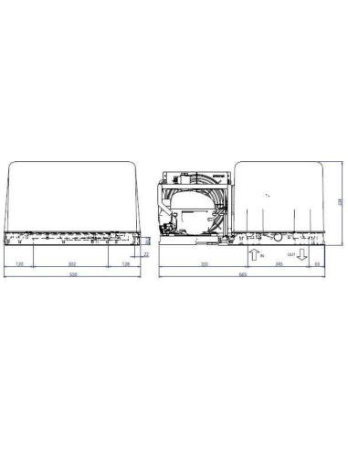 RIVACOLD SEL007G011 MONOBLOCK-KÜHLSCHRANKSYSTEM...