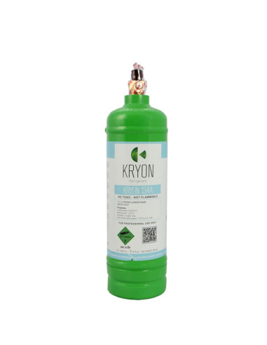 Gaz réfrigérant R134a - 2,5Lt - 2Kg - ¼ vanne