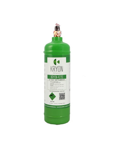 Kältemittelgas R422D – 2,5 l – 2 kg – ¼ Ventil