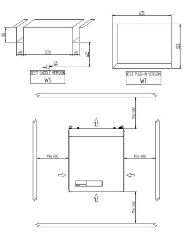 RIVACOLD BEWT352LA60P11 MONOBLOCK REFRIGERATING SYSTEM - 30 m3 - PolarGross