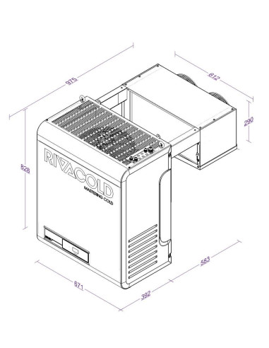 SISTEMA DE REFRIGERACIÓN MONOBLOQUE RIVACOLD...