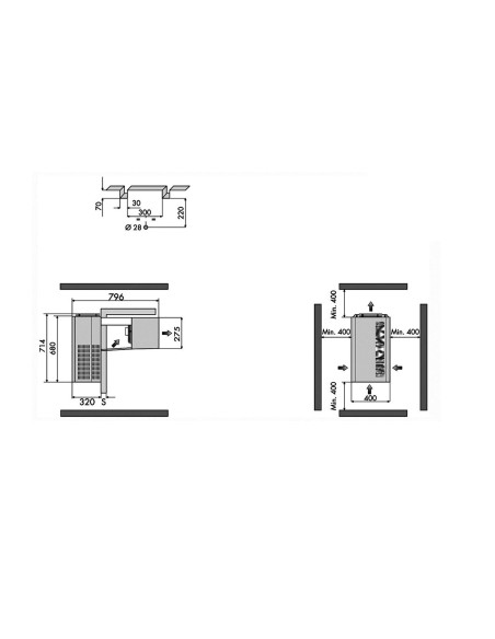 SISTEMA DE REFRIGERACIÓN MONOBLOQUE RIVACOLD FAL009G011D - 6 m3