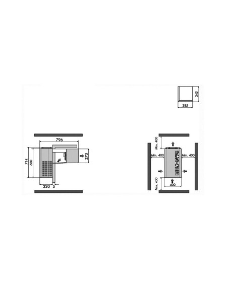 SYSTÈME FRIGORIFIQUE MONOBLOC RIVACOLD FTL006Z001D - 6 m3