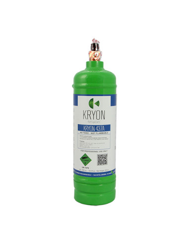 Refrigerant gas R437A - 1 Lt - 0.9 kg. - 1/4" valve