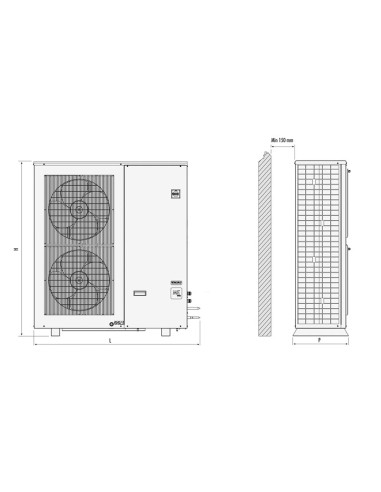 SILENCED FRIDGE UNIT 4.5 HP