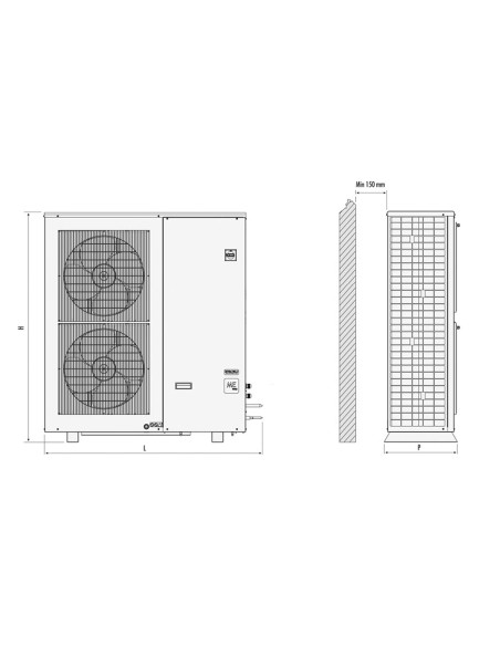 5 HP SILENCED FRIDGE UNIT