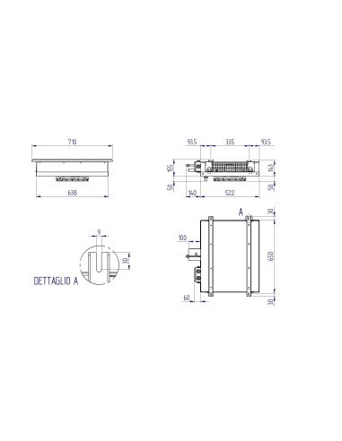 EVAPORADOR DE DOBLE FLUJO RDF1250ED