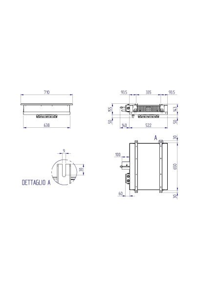EVAPORADOR DE DOBLE FLUJO RDF1250ED