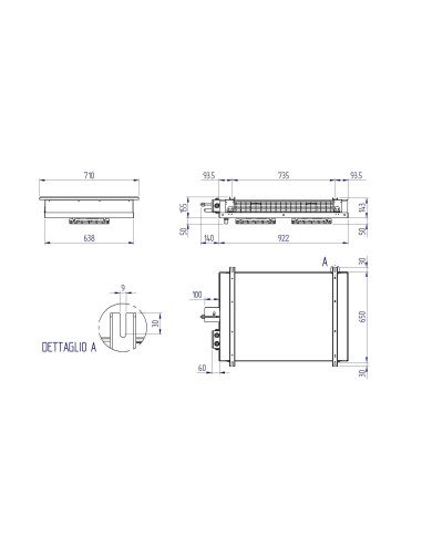 RIVALCOLD DOPPELSTRÖMVERDAMPFER RDF2250ED