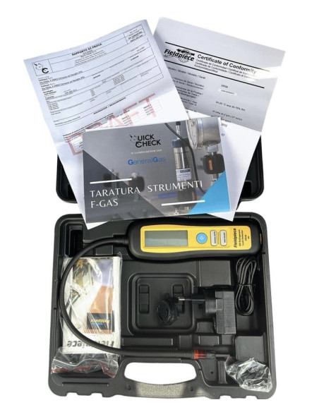 Cercafughe portatile di perdite di refrigerante a diodo riscaldato con monitor LCD DR58