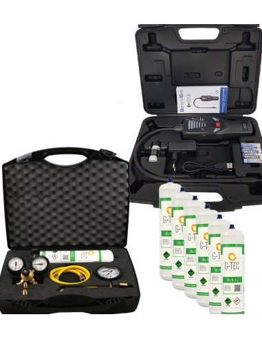 Complete Leak Detection Kit for Ref + A/C Systems