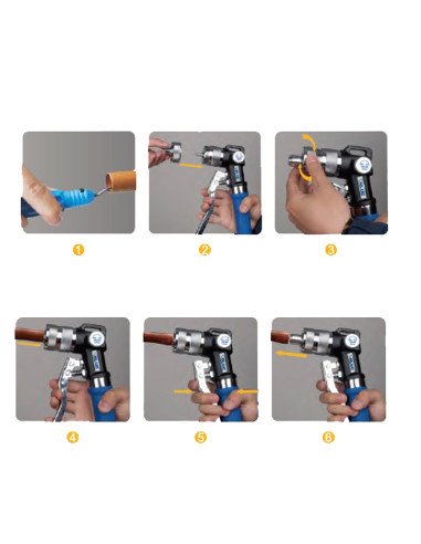 Extenseur hydraulique de tuyau en cuivre VHE-29EM