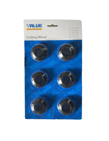 Replacement blades for VTC-70 pipe cutter