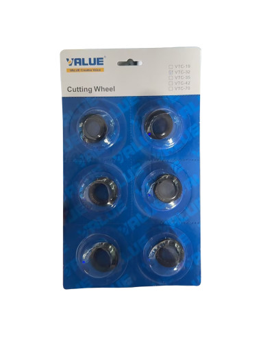 Replacement blades for VTC-32 pipe cutter