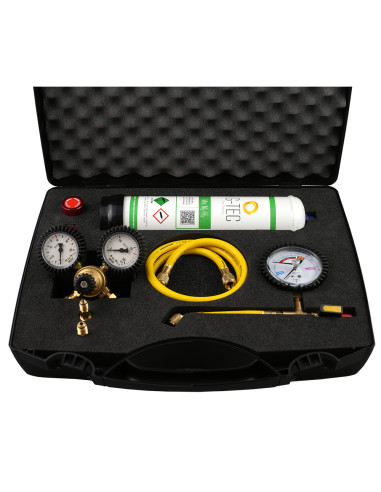 K-Leak Tester N2H2 AUTO - Nitrogen/Hydrogen Leak Detection Kit for Car Air Conditioning Systems