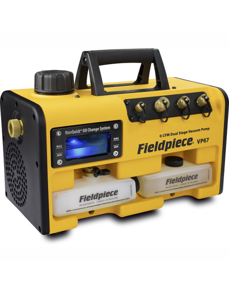 Fieldpiece USA - VP67 INT - pompa per vuoto 170 litri/minuto (10,2 mc/ora)