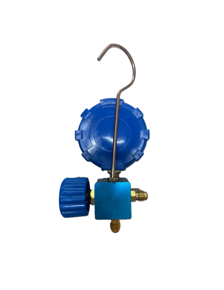 MANOMETRO PER RICARICA GAS REFRIGERANTE 1 VIA