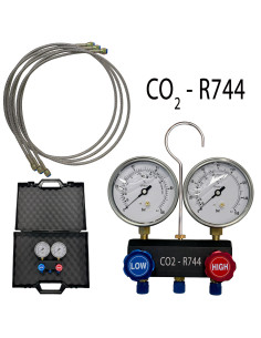 Gruppo manometrico a 2 vie per refrigerazione R744 (CO2)...