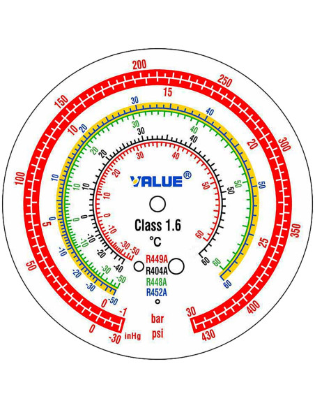 4-way manifold for refrigeration VMG-4-R448-03
