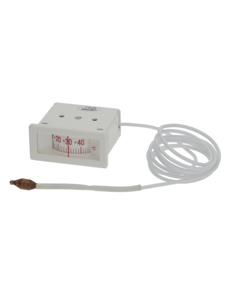WHITE THERMOMETER -40 +40°C