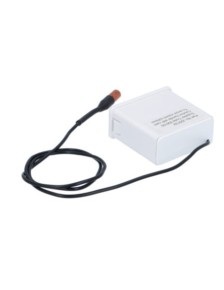 WEISSES THERMOMETER 58x25 mm -40 +40°C