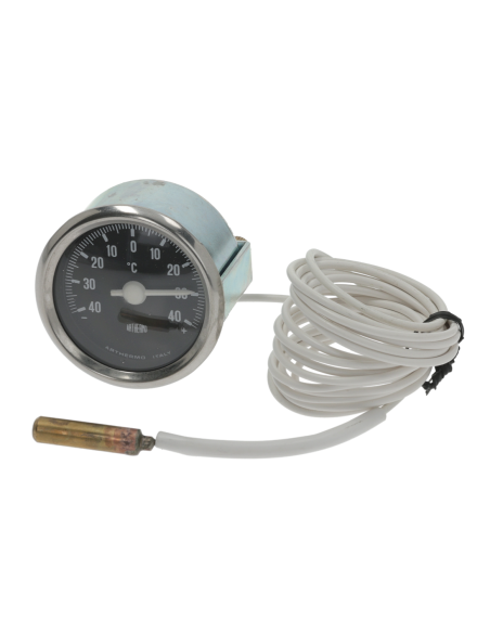 TERMOMETRO NERO ø 52 mm -40+40°C