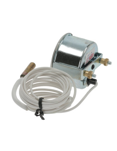 BLACK THERMOMETER ø 52 mm -40+40°C