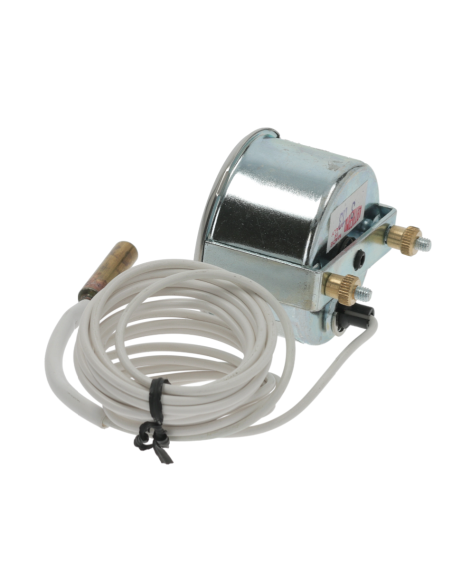 BLACK THERMOMETER ø 52 mm -40+40°C