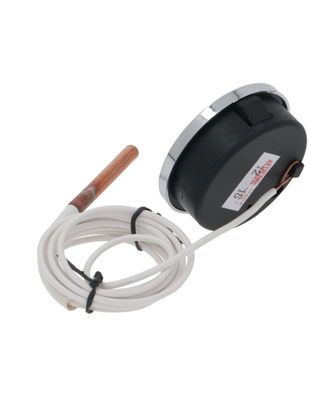 WEISSES UND BLAUES THERMOMETER ø 52 mm -40+40°C