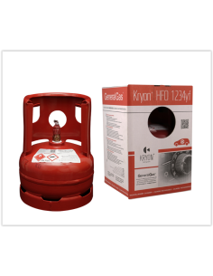 1234yf Kryon® HFO yf in confezione 3,1Lt / 3 Kg - 42 Bar T-PED - valvola con attacco rapido alta pressione J2888