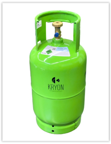R452A Opteon® XP 44 (HFO-HFC) in Kryobox-Zylinder 12,5 l – 10 kg / 48 bar