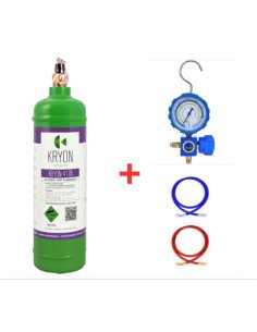 Kit Gas Refrigerante R417A - 2,5 Lt - 2 kg. - valvola 1/4"