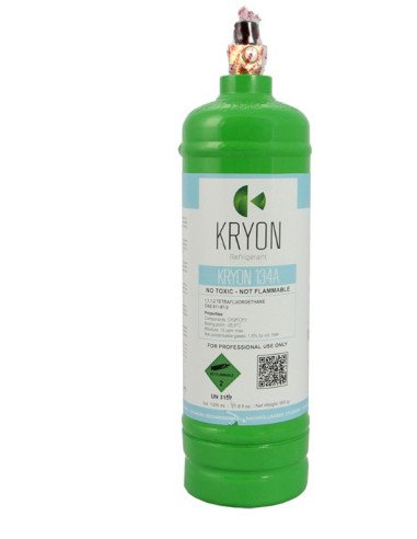Kältemittelgas R134a – 1,1 l – 0,9 kg – ¼ Ventil