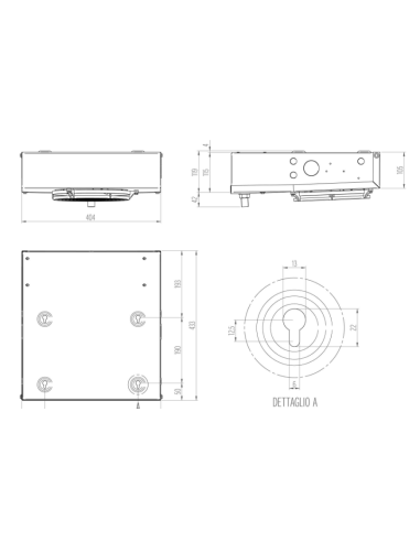 RIVACOLD RSR1060 Evaporatore Compatto