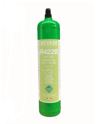 Kit Gas Refrigerante R422B - 1 Lt - 0,9 kg. -...