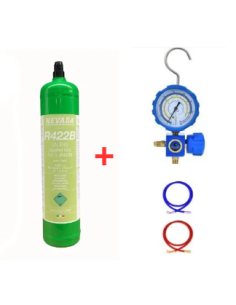 Kit Gas Refrigerante R422B - 2,5 Lt - 2 kg. - valvola 1/4"