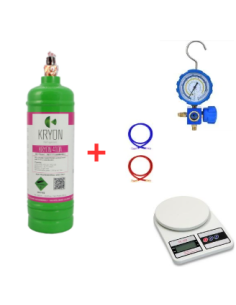 R410A Refrigerant Gas Kit – 1 Lt (0.8 kg) with 5/16 valve