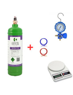 Kit Gas Refrigerante R417A - 2,5 Lt - 2 kg. - valvola 1/4"