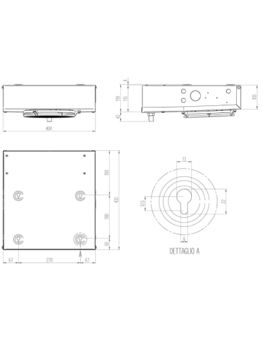 Évaporateur compact RIVACOLD RSR1040ED