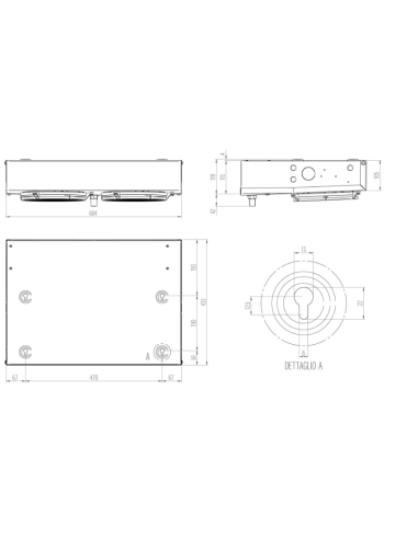 Évaporateur compact RIVACOLD RSR2100ED