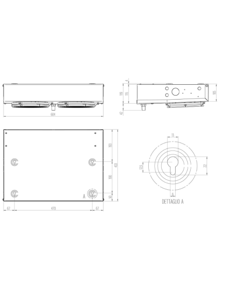 Evaporador compacto RIVACOLD RSR2130ED