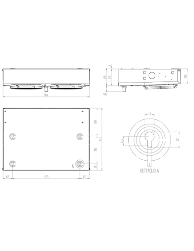 Evaporador compacto RIVACOLD RSR2100BED