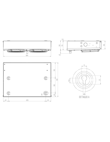 RIVACOLD Evaporatore Compatto