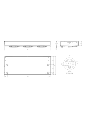 RIVACOLD RSR3229BED Evaporatore Compatto